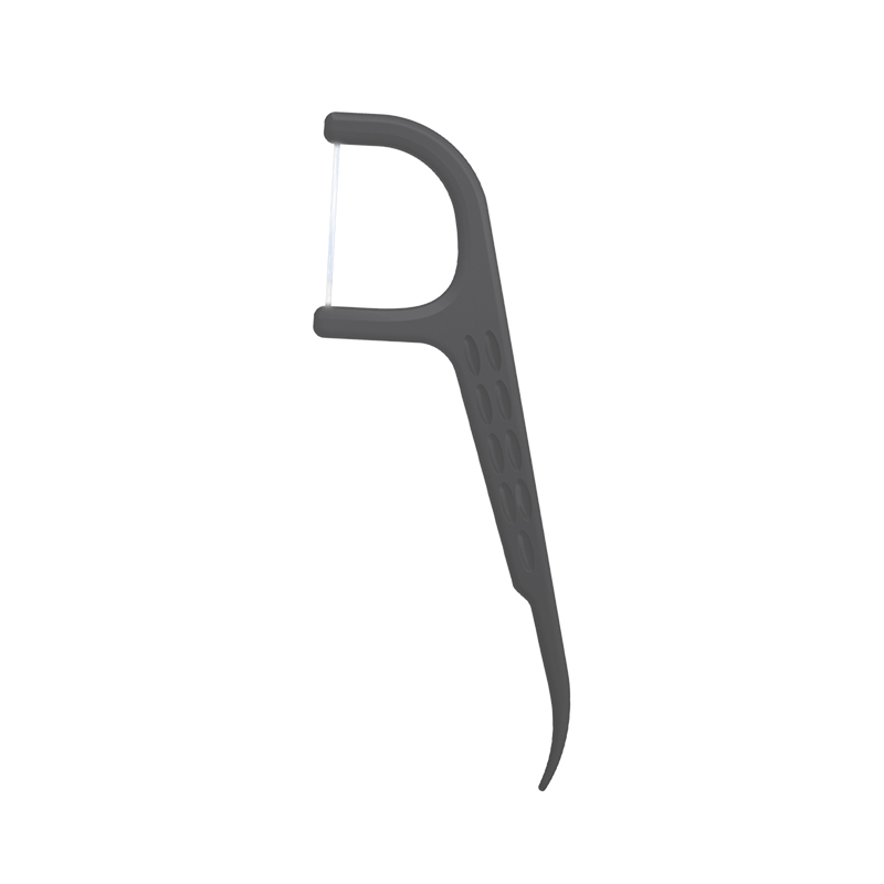 Multifunkčná recyklovateľná zubná niť v ortodontickom dizajne s príchuťou mäty